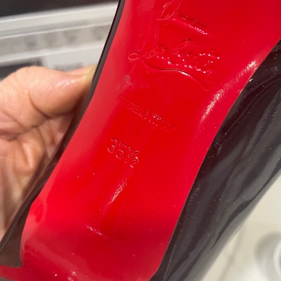 Christian Louboutin Black Heels - Picture 3 of 4